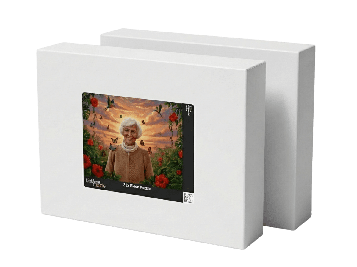 Two custom puzzle boxes bundle